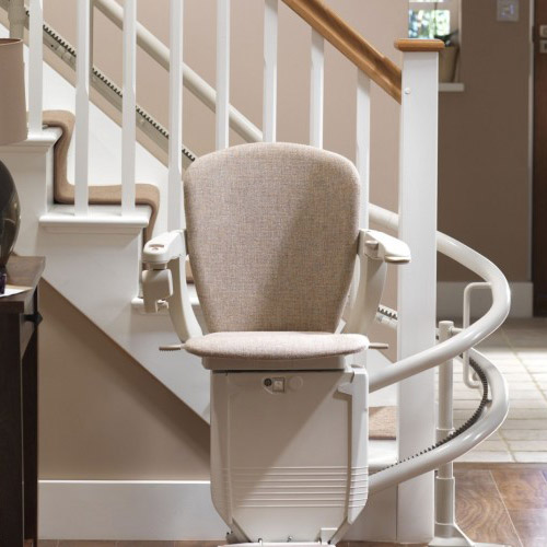 residential stairlift image on Bedco Mobility website