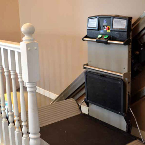 residential wheelchair lift on Bruno website