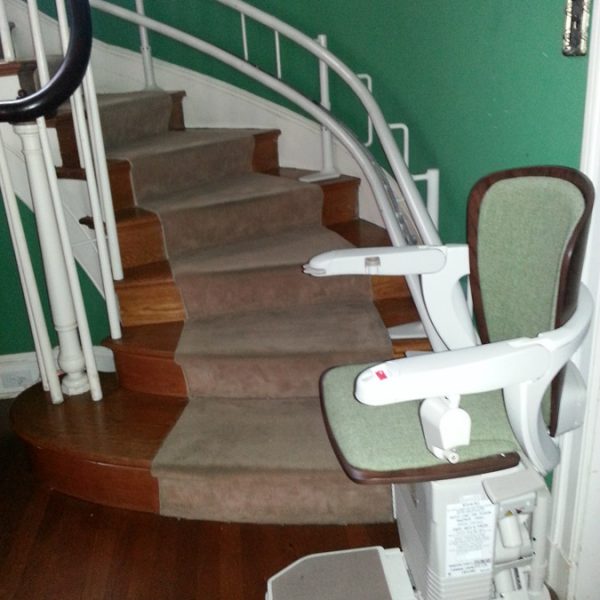 Stairlift image on Bedco Mobility website
