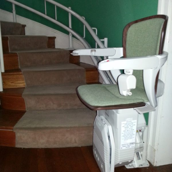 Stairlift image on Bedco Mobility website