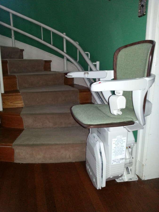 Stairlift image on Bedco Mobility website