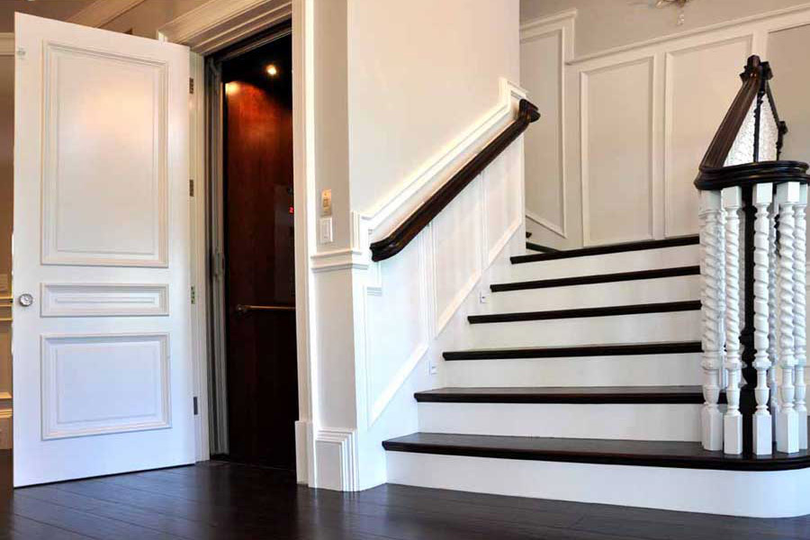 Elvoron home elevator image on Bedco Mobility website