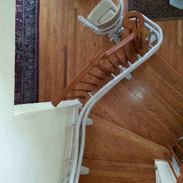 Stairlift image on Bedco Mobility website