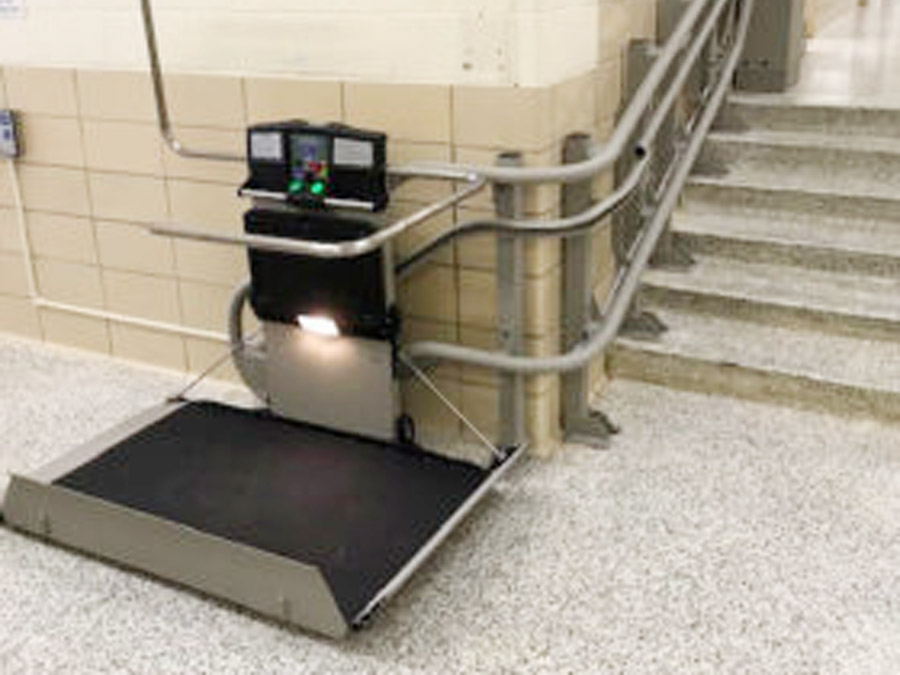 August project of the month wheelchair lift