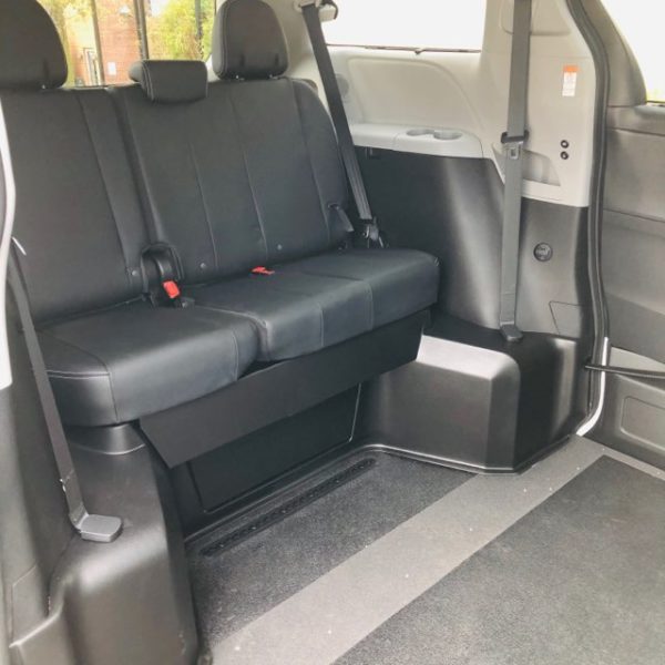 Back Seats of Toyota Sienna VMI Van