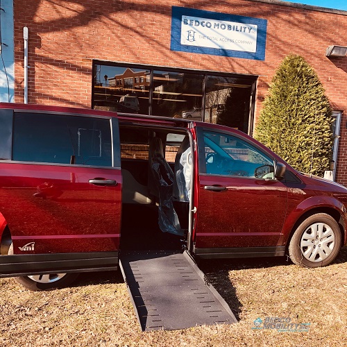 Grand Caravan Accessible Ramp Deployed