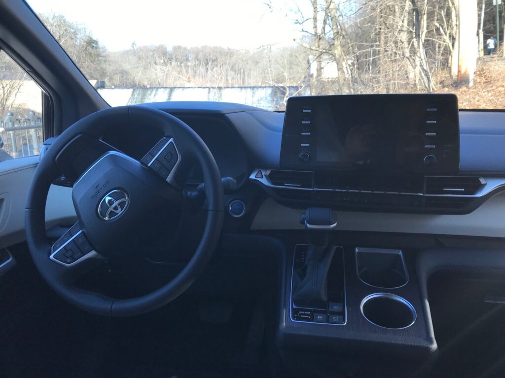 Toyota Sienna Hybrid Dashboard