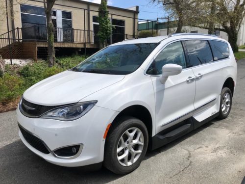 pacifica wheelchair van front view