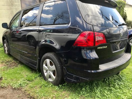 Volkswagon accessible van exterior