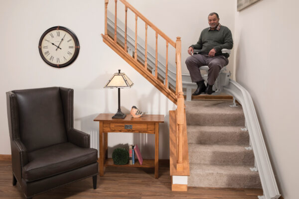 Bruno Elite Curved Stairlift